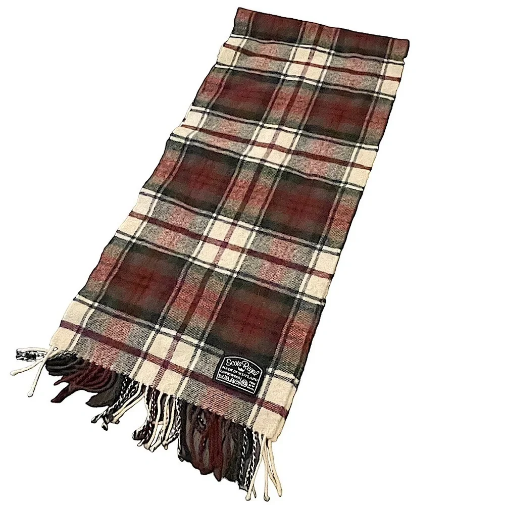 Scots Regal Made in Scotland Lambswool Plaid Scarf